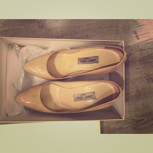 Jimmy Choo Nude Pumps